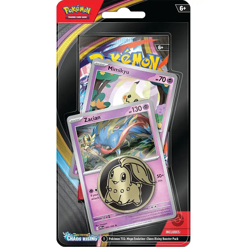 Pokemon TCG: Chaos Rising ME04 - Checklane Blister (Zacian)