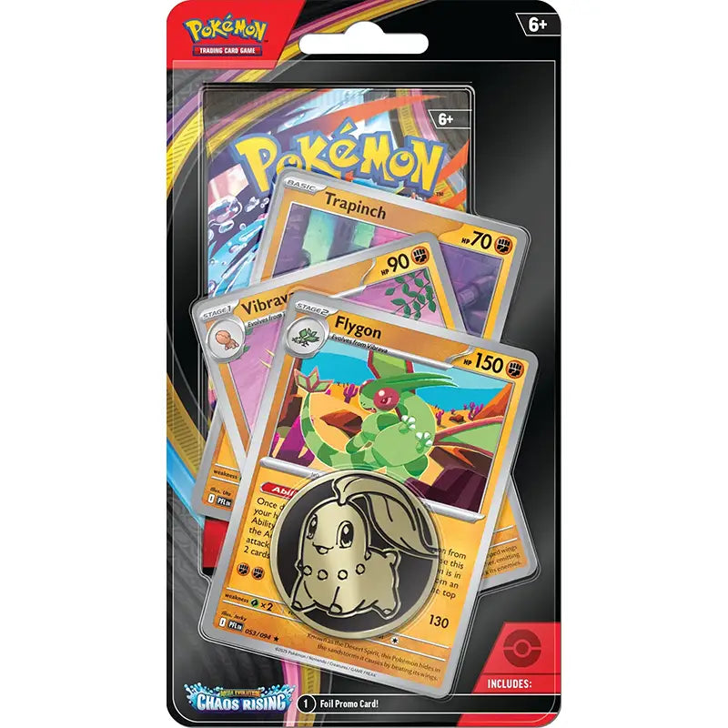 Pokemon TCG: Chaos Rising ME04 - Premium Checklane Blister (Flygon)