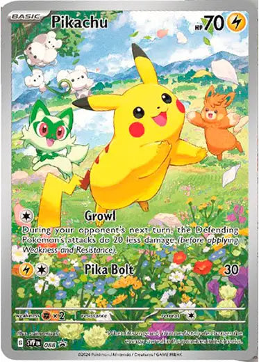 Pokemon TCG: Paldea Adventures Chest Pikachu promo
