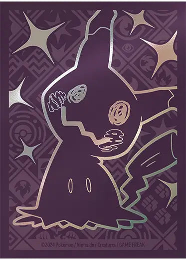 Pokemon TCG: Paldean Fates - Mimikyu Sleeves design