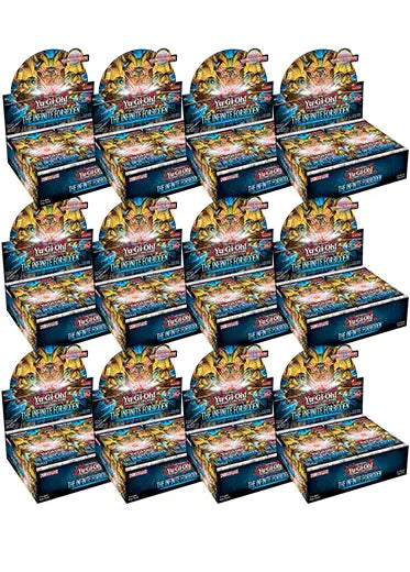 YGO TCG: The Infinite Forbidden Booster - Case of 12 Double Sleeved YGO TCG: The Infinite Forbidden Booster - Case of 12 Double Sleeved