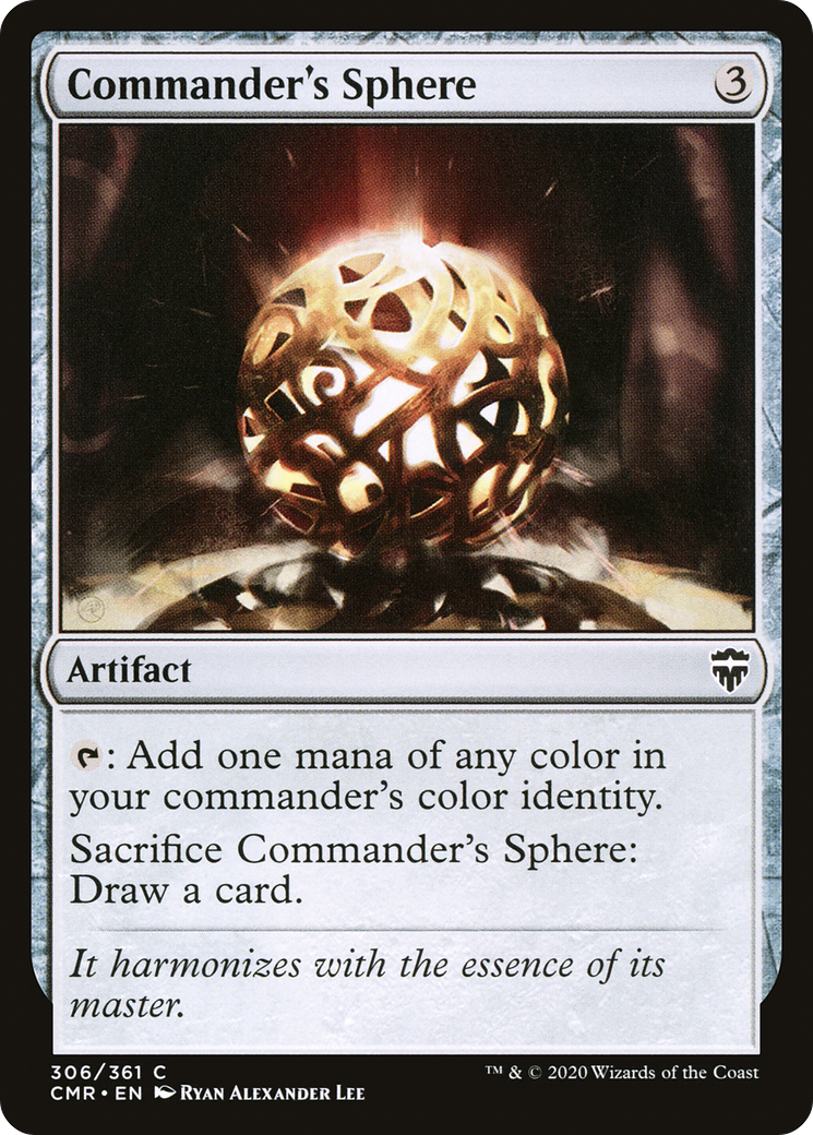 Commander's Sphere (CMR-306) - Commander Legends Foil