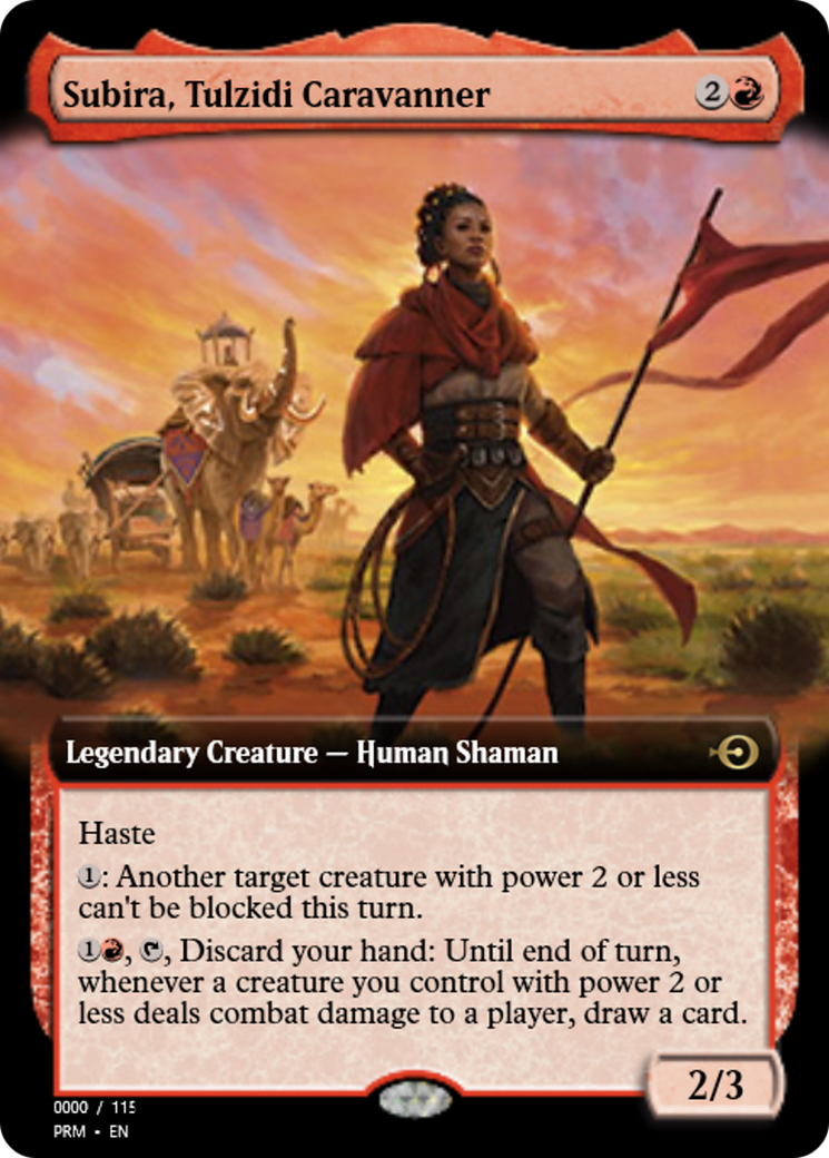 Subira, Tulzidi Caravanner (PRM-82008) - Magic Online Promos