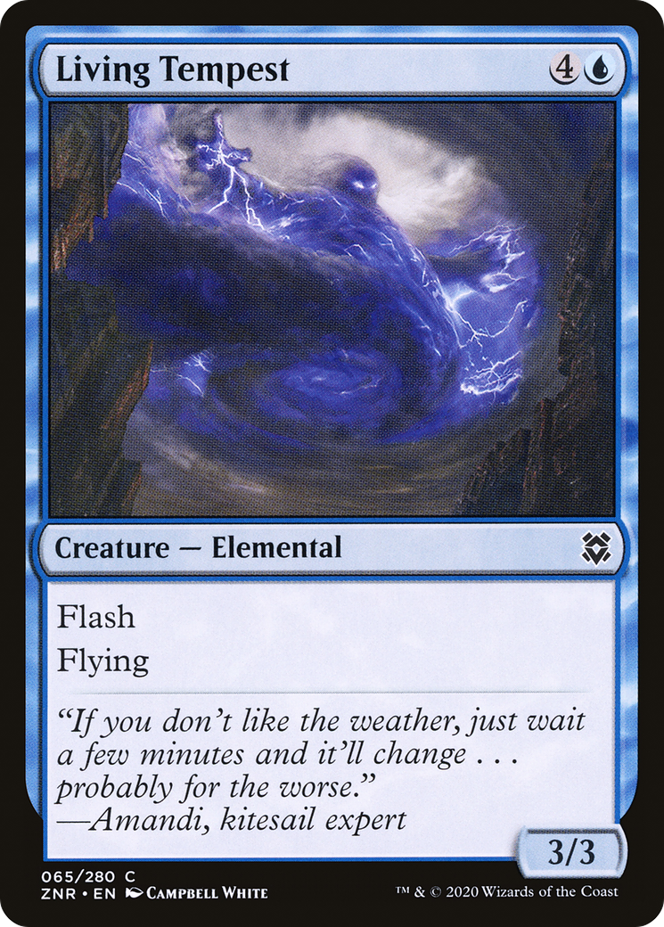 Living Tempest (ZNR-065) - Zendikar Rising Foil