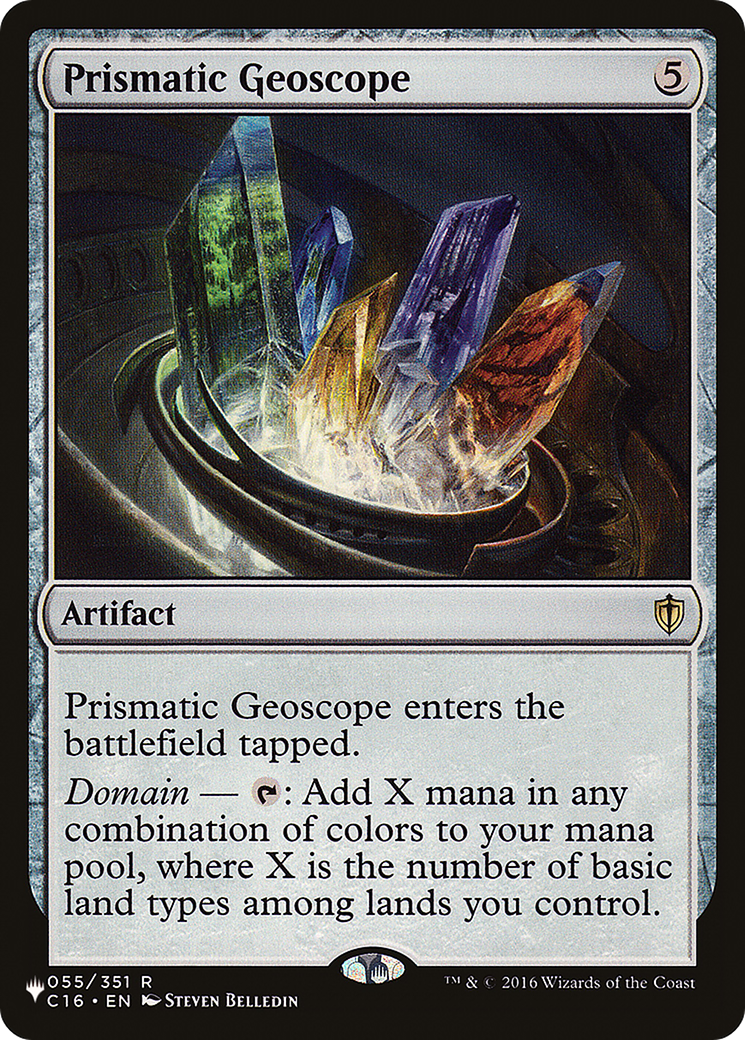 Prismatic Geoscope (LIST-C16-55) - The List