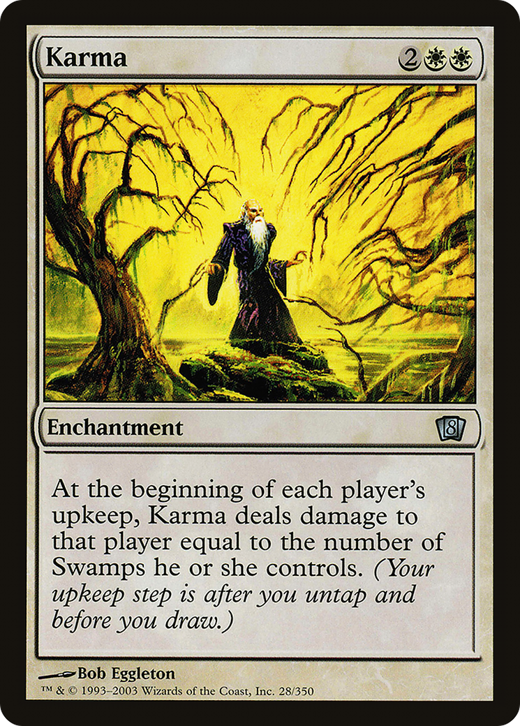 Karma (8ED-28★) - Eighth Edition Foil