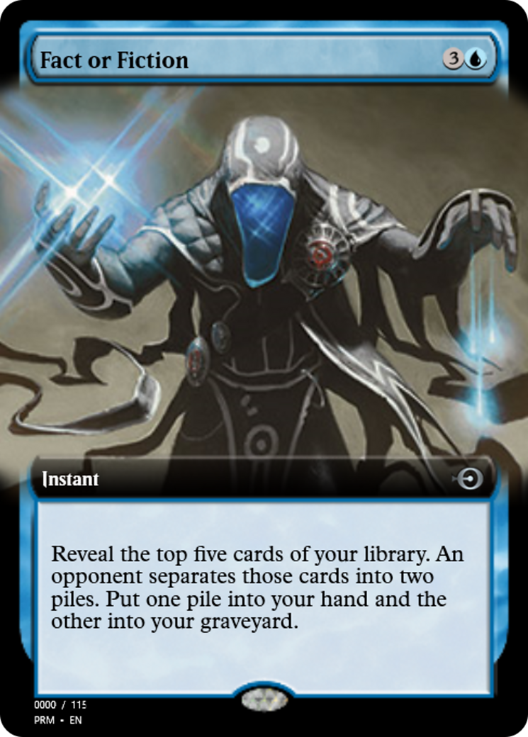 Fact or Fiction (PRM-86126) - Magic Online Promos Foil