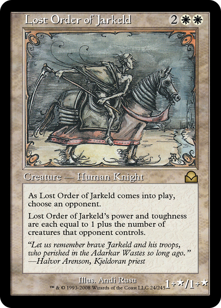 Lost Order of Jarkeld (ME2-024) - Masters Edition II Foil