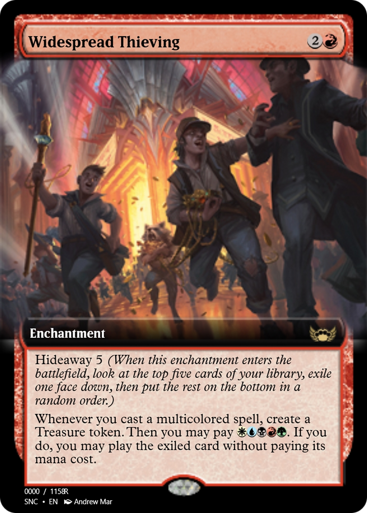 Widespread Thieving (PRM-99777) - Magic Online Promos Foil