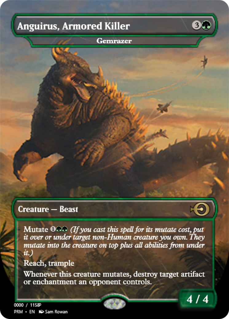 Gemrazer (PRM-80917) - Magic Online Promos / Anguirus, Armored Killer