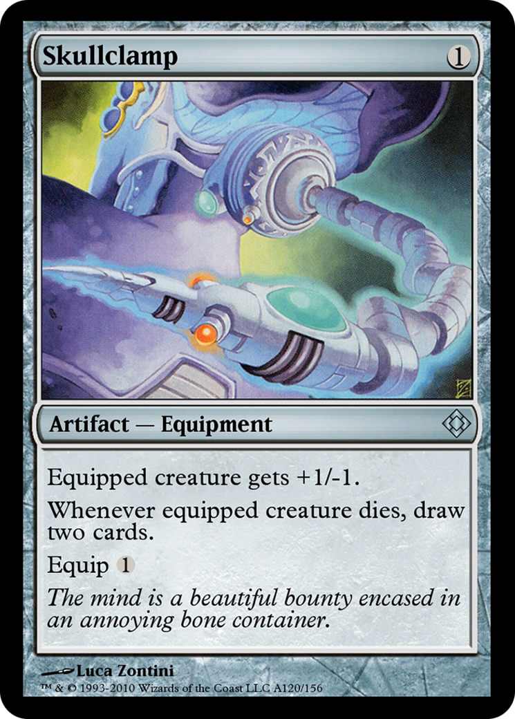Skullclamp (TD0-A120) - Magic Online Theme Decks