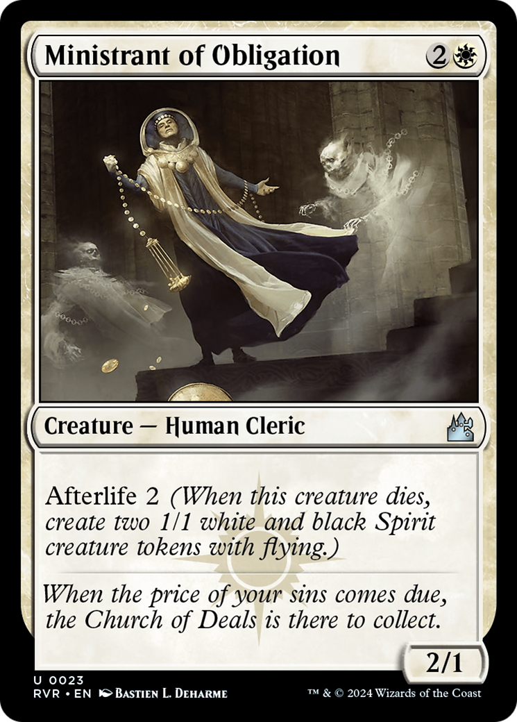 Ministrant of Obligation (RVR-023) - Ravnica Remastered Foil