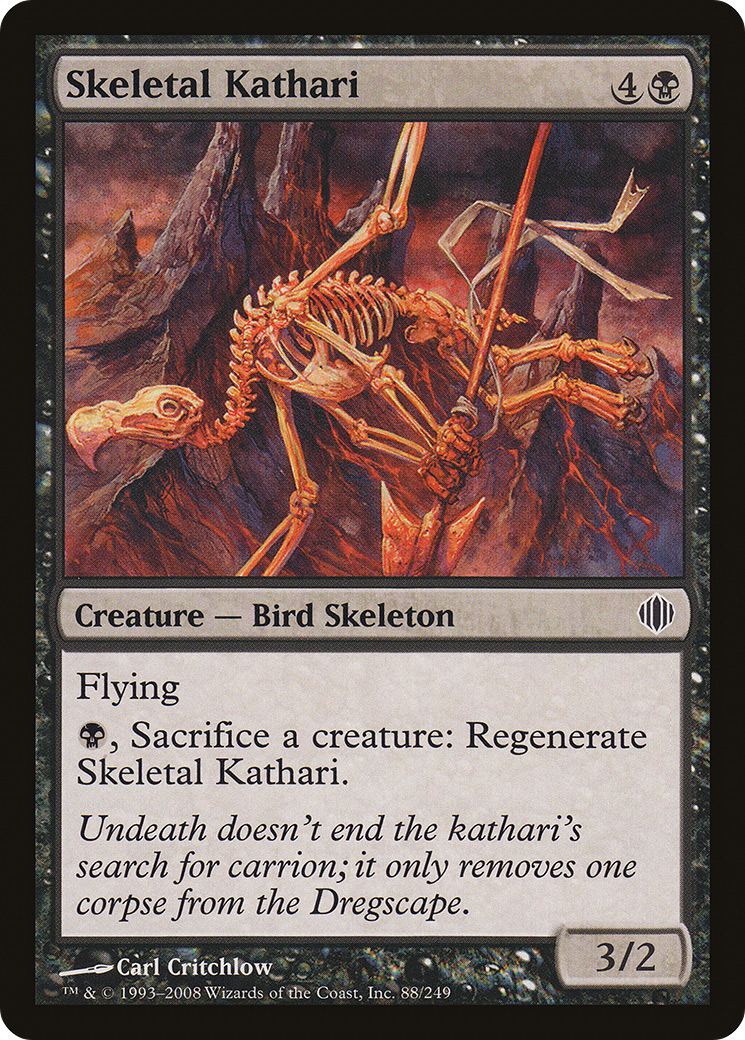 Skeletal Kathari (ALA-088) - Shards of Alara Foil