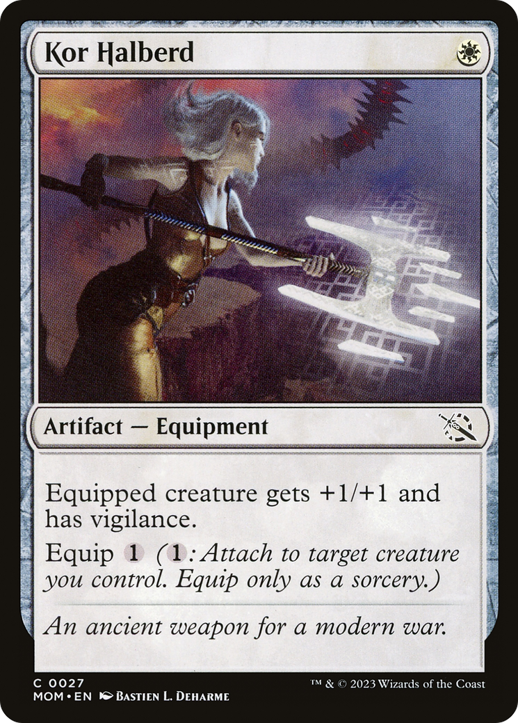 Kor Halberd (MOM-027) - March of the Machine