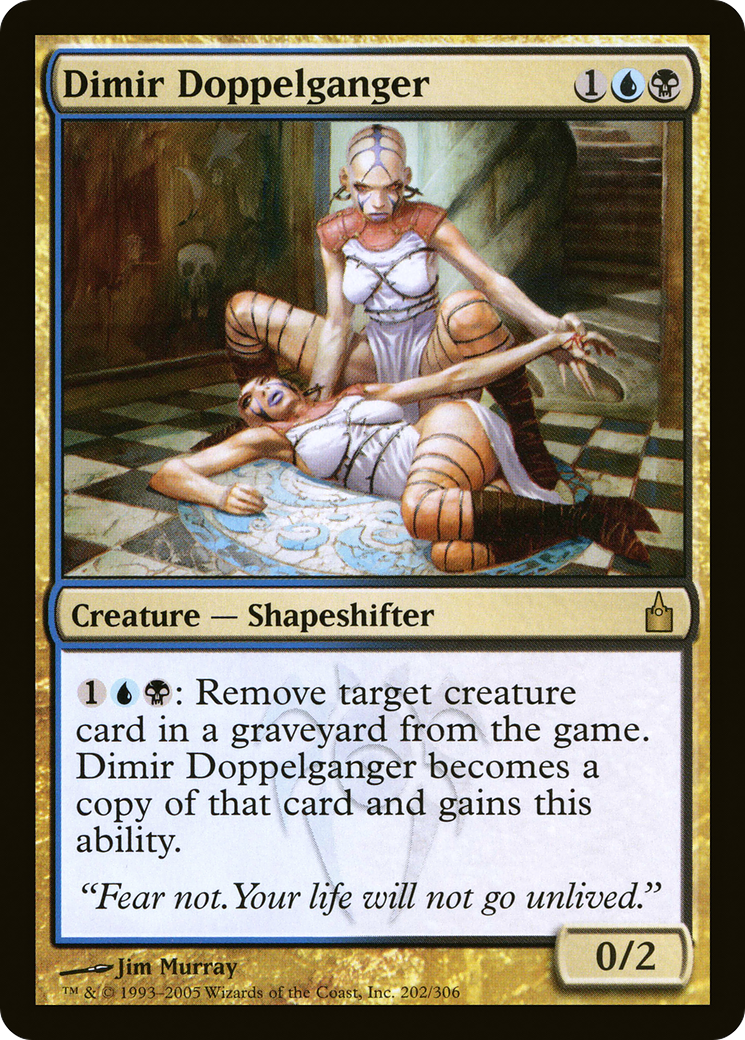 Dimir Doppelganger (RAV-202) - Ravnica: City of Guilds Foil