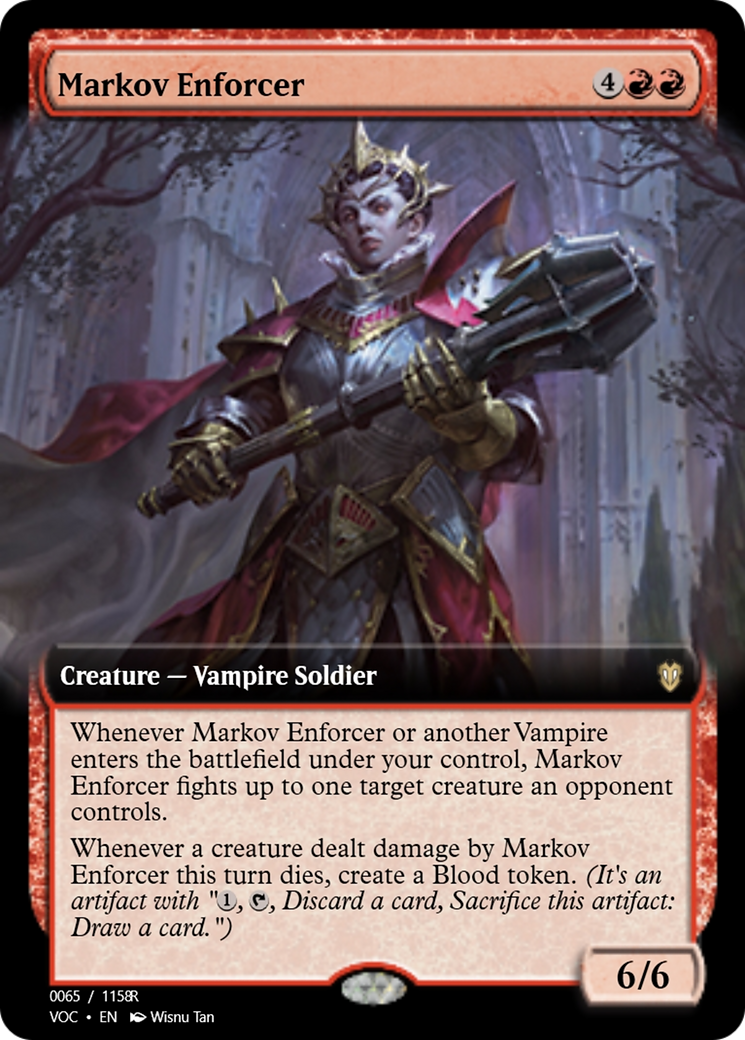 Markov Enforcer (PRM-95369) - Magic Online Promos Foil