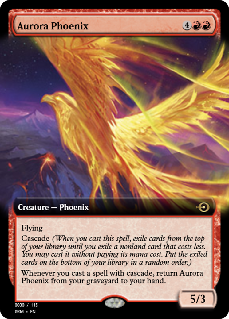 Aurora Phoenix (PRM-86026) - Magic Online Promos Foil