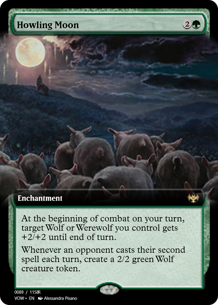 Howling Moon (PRM-95417) - Magic Online Promos Foil