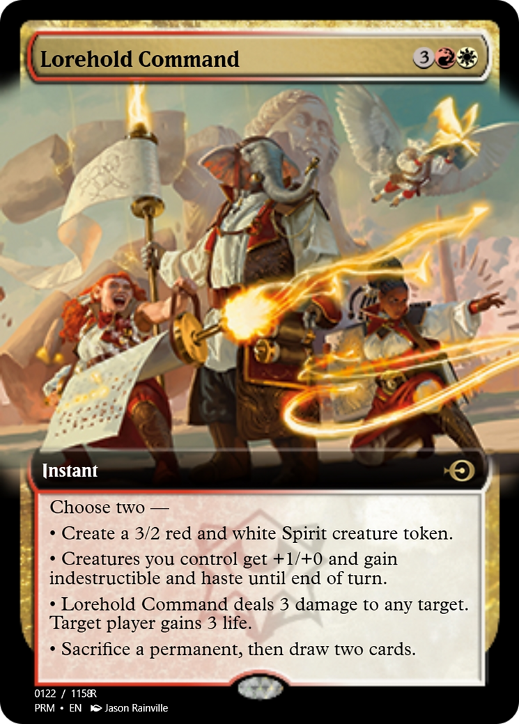 Lorehold Command (PRM-90216) - Magic Online Promos