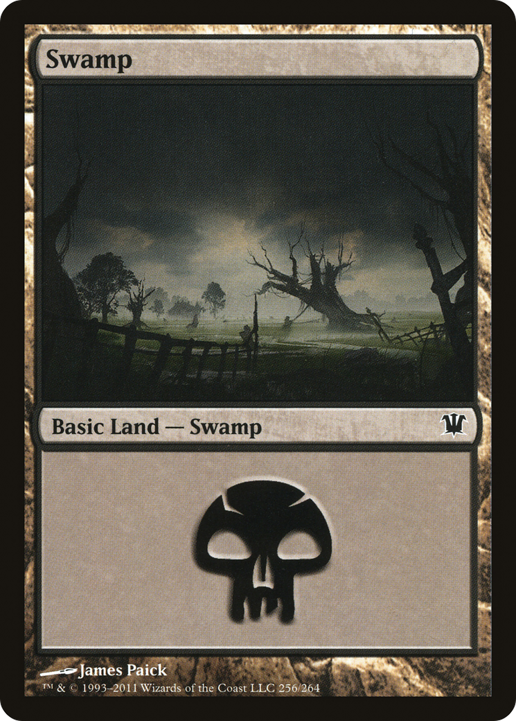 Swamp (256) (ISD-256) - Innistrad Foil