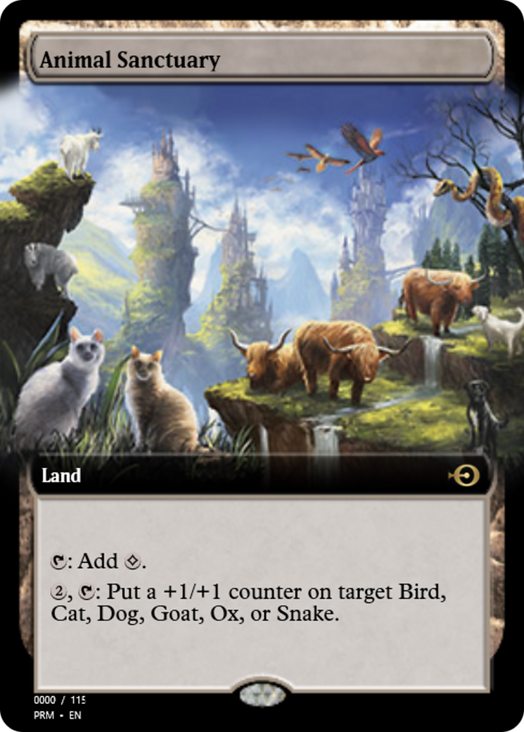 Animal Sanctuary (PRM-82012) - Magic Online Promos