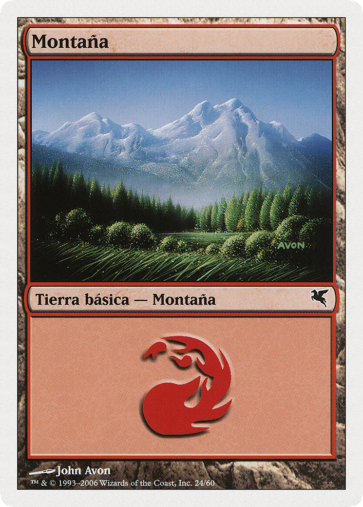 Mountain (Italian) - "Montagna" (C24) (PSAL-C24) - Salvat 2005