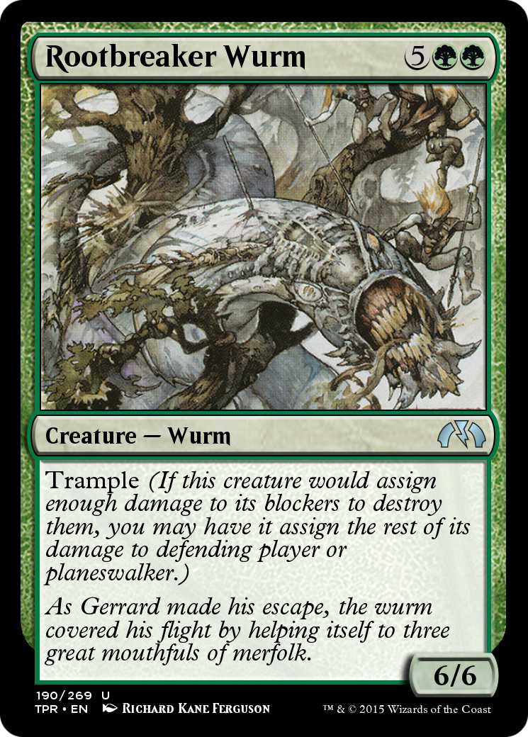 Rootbreaker Wurm (TPR-190) - Tempest Remastered