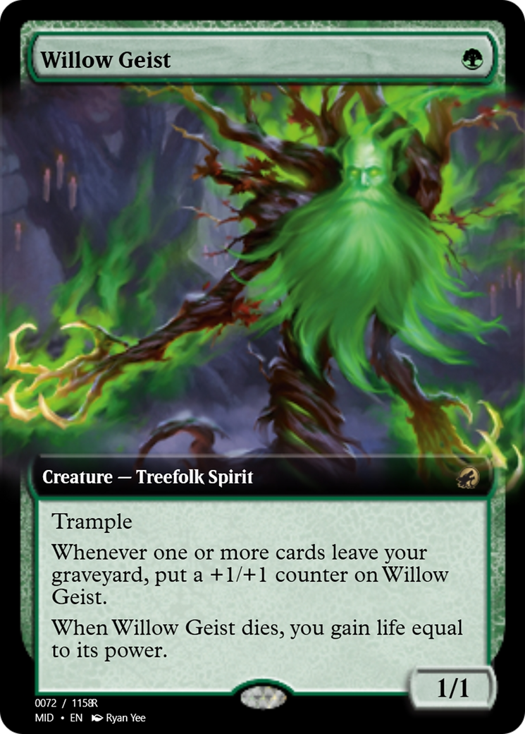 Willow Geist (PRM-94024) - Magic Online Promos Foil