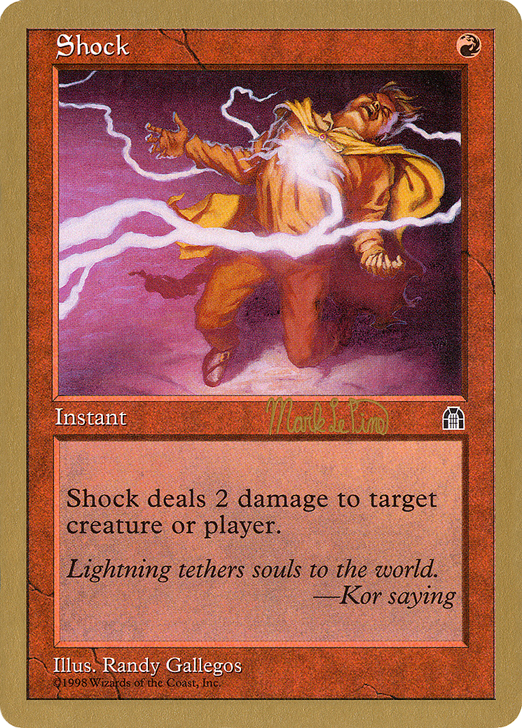 Shock - 1999 Mark Le Pine (STH) (WCD-) - World Championship Decks 1999