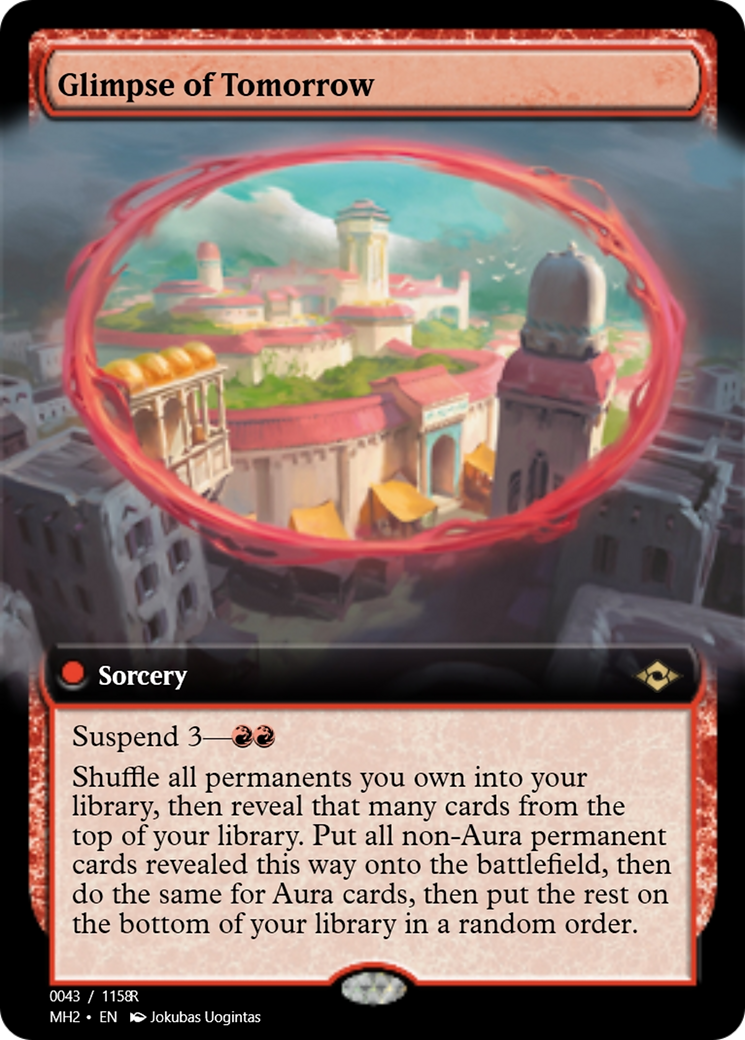 Glimpse of Tomorrow (PRM-91287) - Magic Online Promos Foil