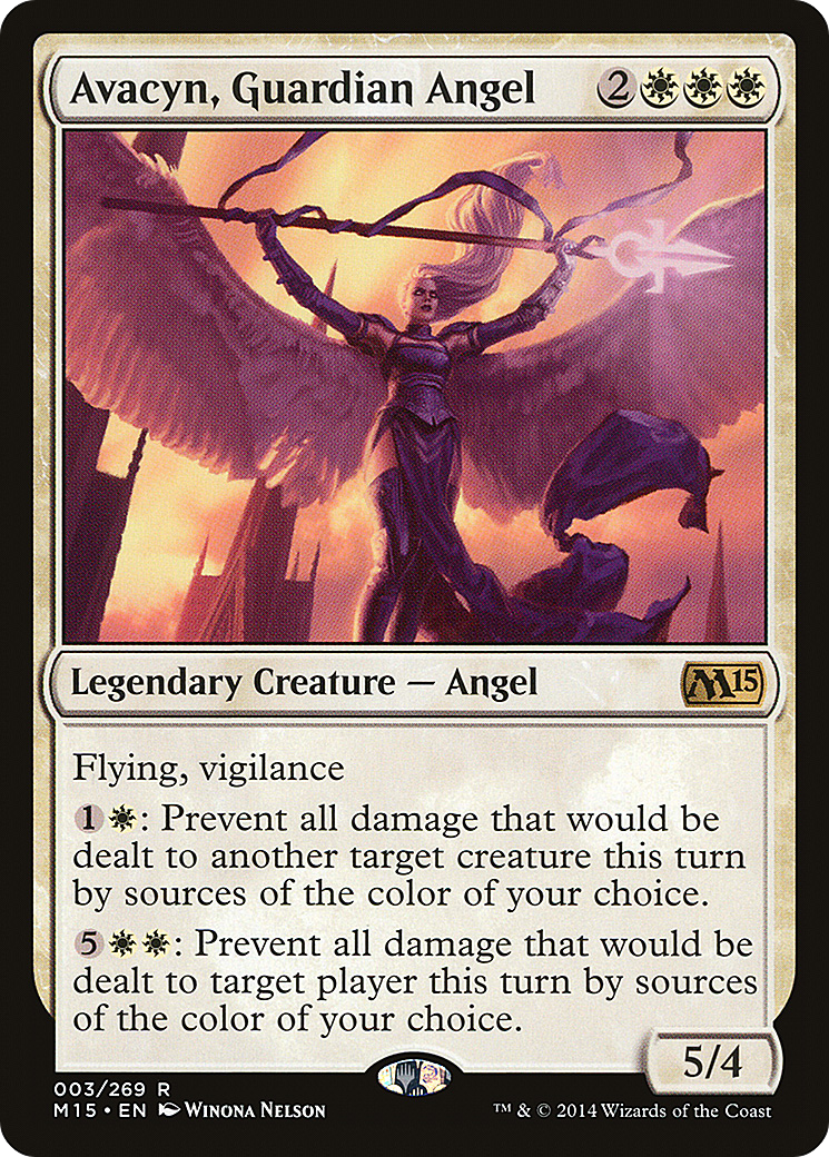 Avacyn, Guardian Angel (M15-003) - Magic 2015 Foil