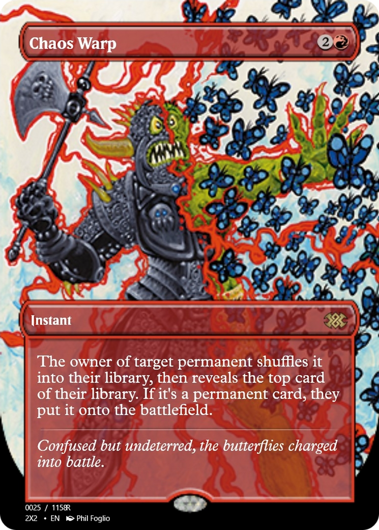 Chaos Warp (PRM-102263) - Magic Online Promos Foil