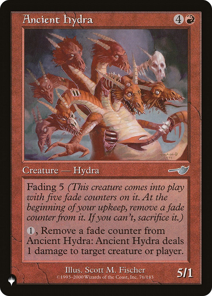 Ancient Hydra (LIST-NEM-76) - The List