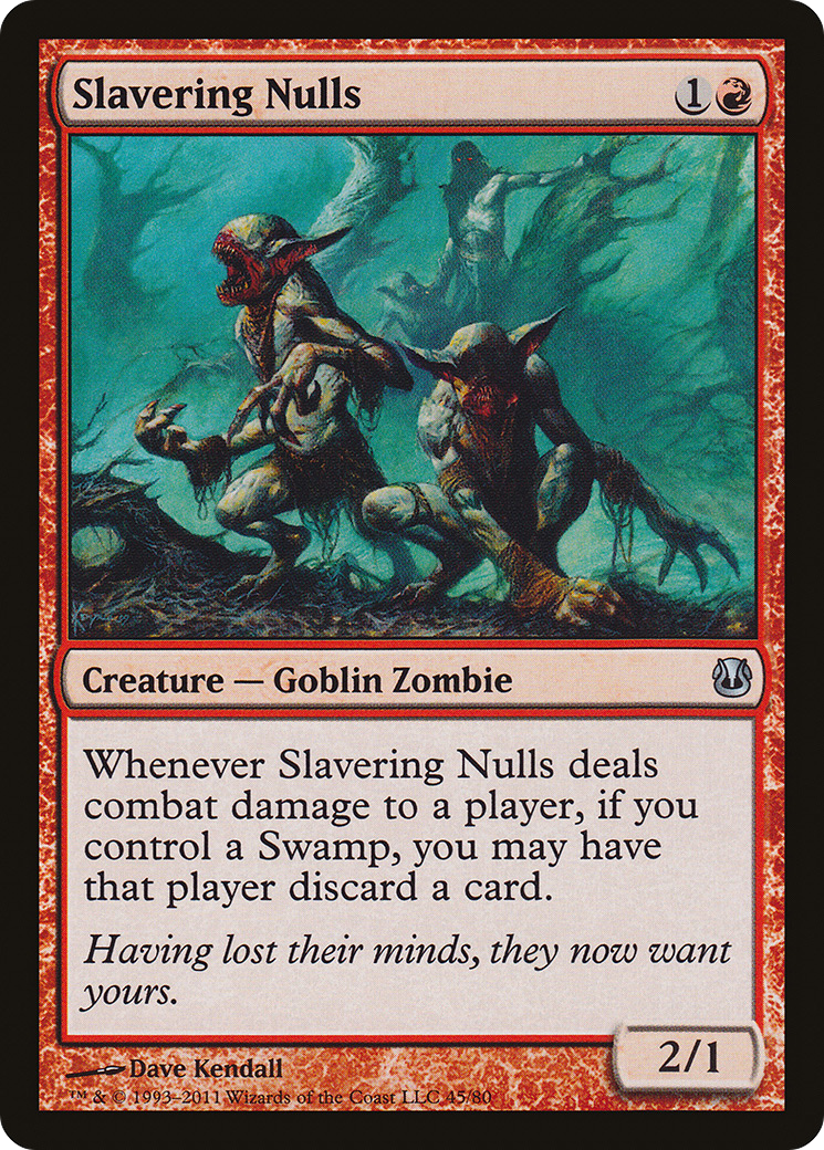 Slavering Nulls (DDH-045) - Duel Decks: Ajani vs. Nicol Bolas