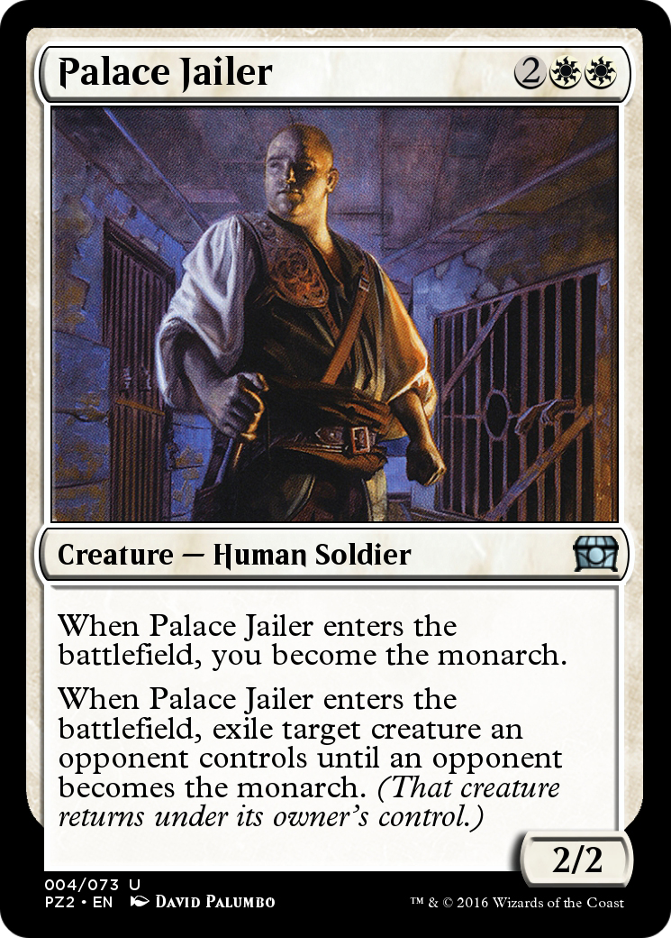 Palace Jailer (PZ2-004) - Treasure Chest Foil