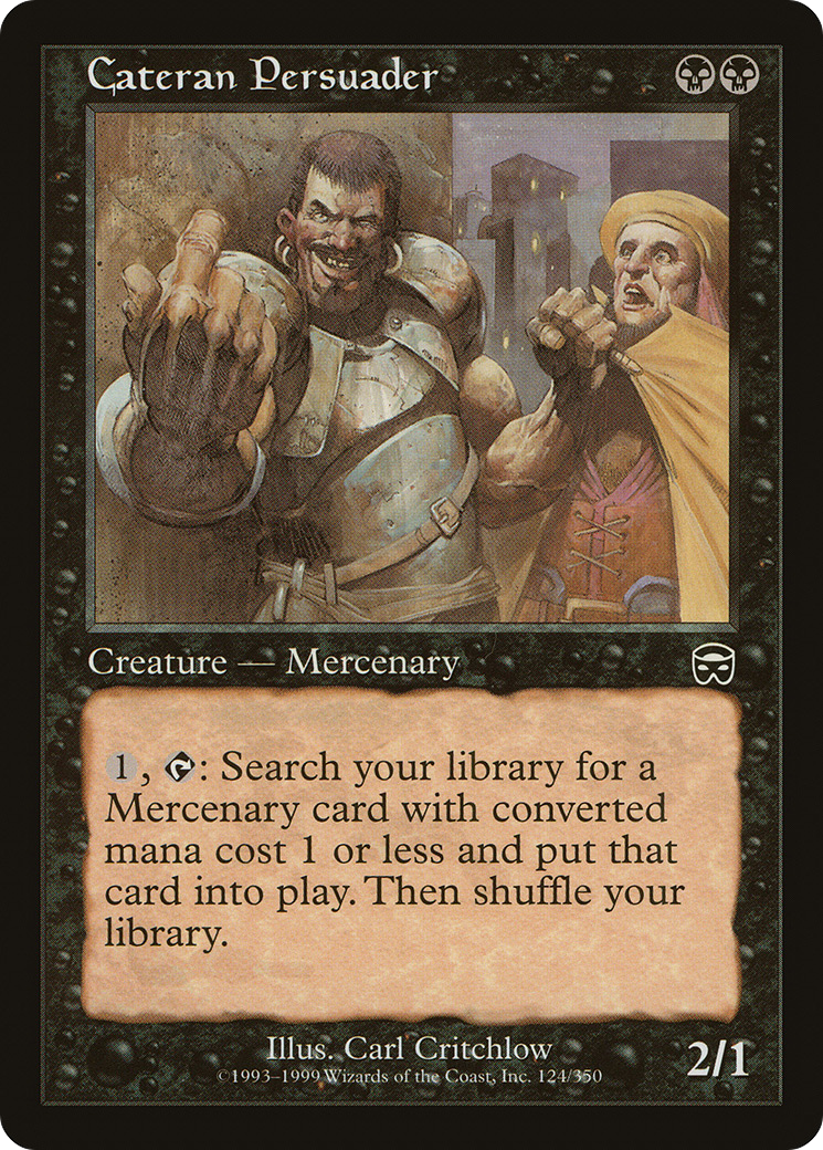 Cateran Persuader (MMQ-124) - Mercadian Masques