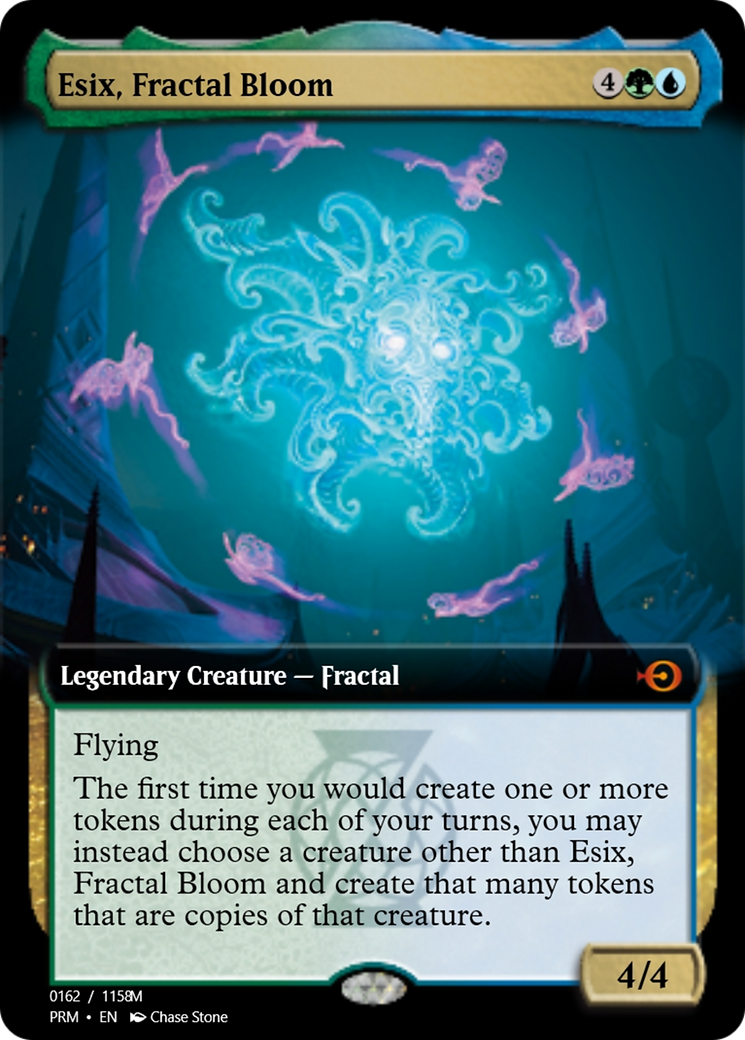 Esix, Fractal Bloom (PRM-90296) - Magic Online Promos Foil