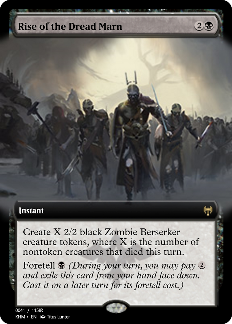 Rise of the Dread Marn (PRM-88282) - Magic Online Promos Foil