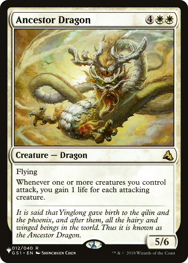 Ancestor Dragon (LIST-012/040) - The List