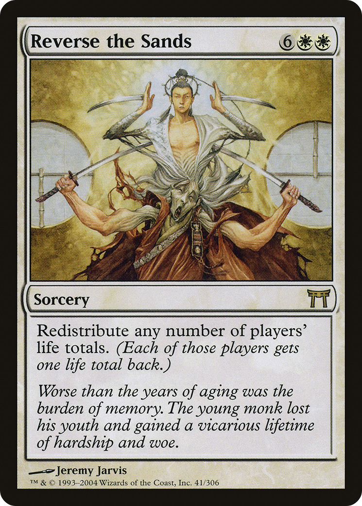 Reverse the Sands (CHK-041) - Champions of Kamigawa