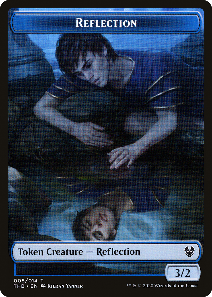 Reflection Token (THB-005) - Theros Beyond Death Tokens Foil