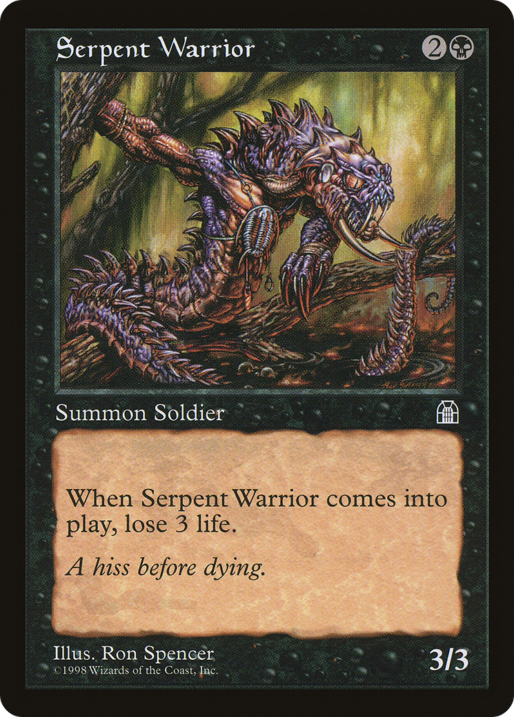 Serpent Warrior (STH-) - Stronghold