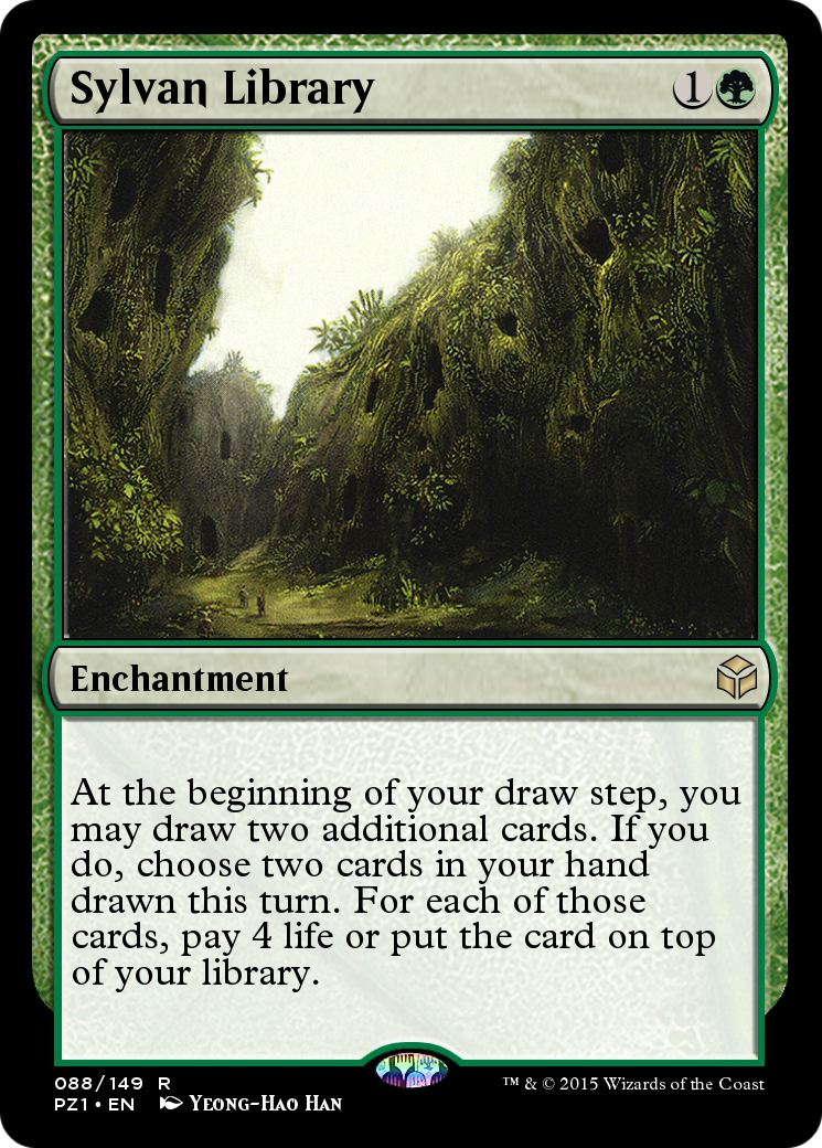 Sylvan Library (PZ1-088) - Legendary Cube Prize Pack Foil