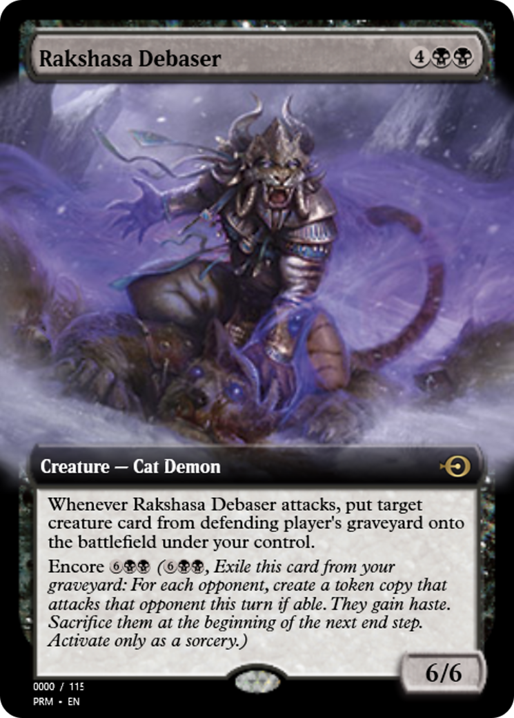 Rakshasa Debaser (PRM-85994) - Magic Online Promos