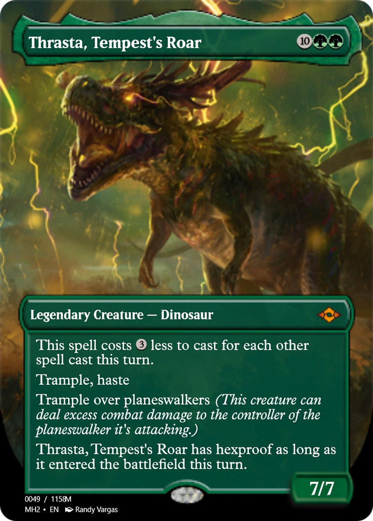 Thrasta, Tempest's Roar (PRM-91299) - Magic Online Promos