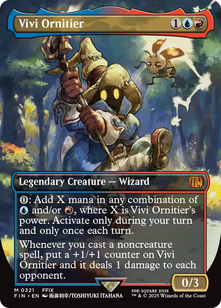 Vivi Ornitier (FIN-321) - FINAL FANTASY (Borderless)