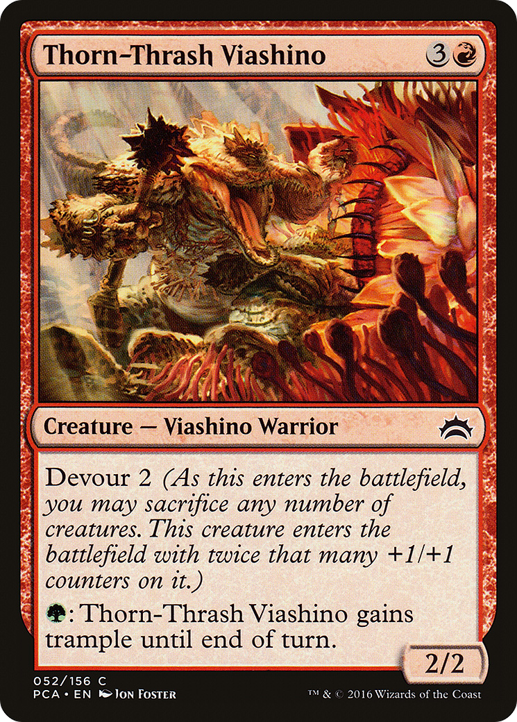 Thorn-Thrash Viashino (PCA-052) - Planechase Anthology
