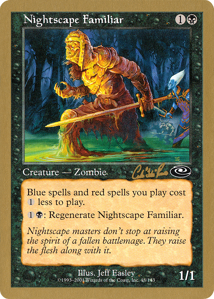 Nightscape Familiar - 2002 Carlos Romao (PLS) (WCD-) - World Championship Decks 2002