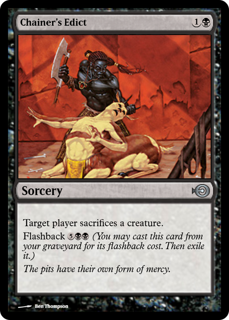 Chainer's Edict (PRM-36242) - Magic Online Promos Foil