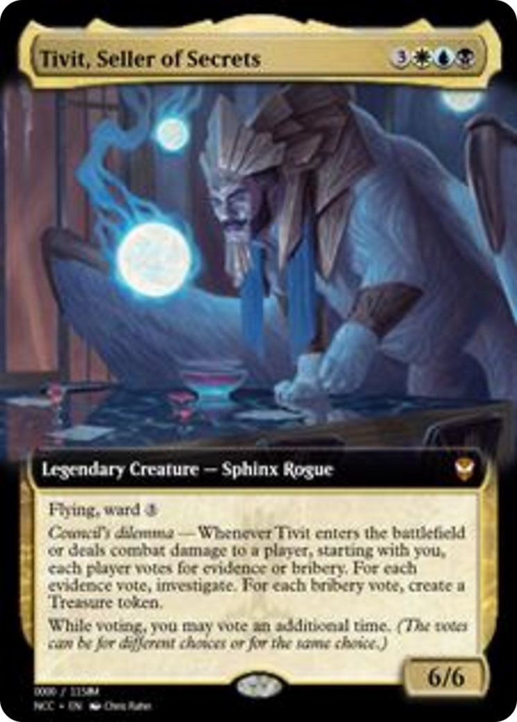 Tivit, Seller of Secrets (PRM-99801) - Magic Online Promos Foil